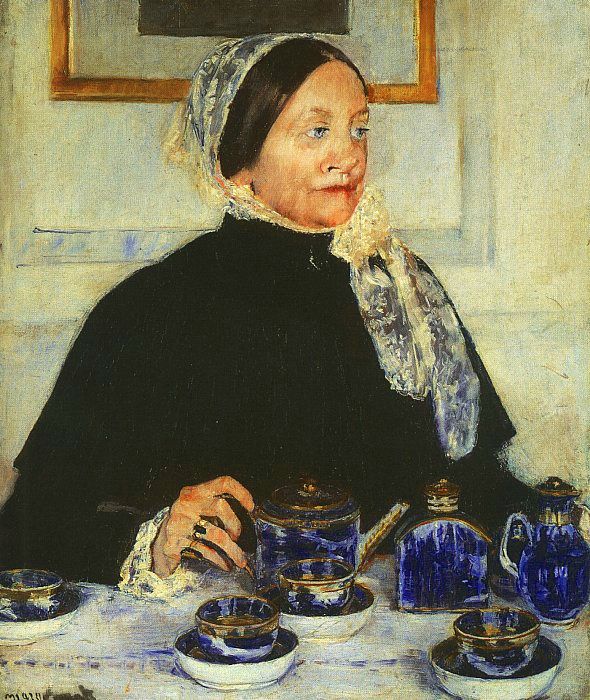 Lady at the Tea Table