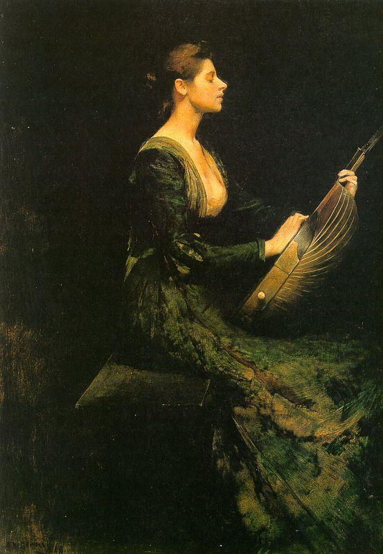 Lady with a Lute