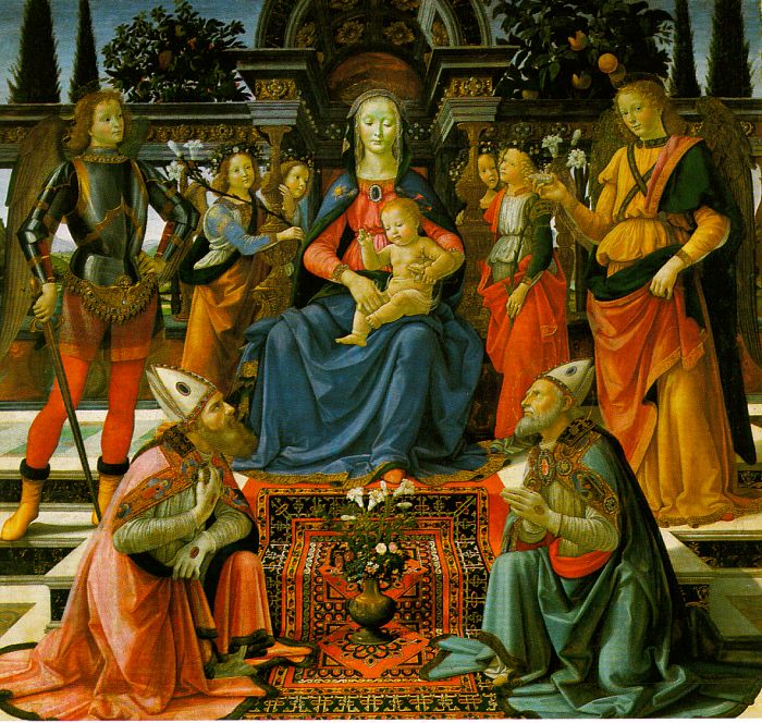 Madonna Enthroned with Saints