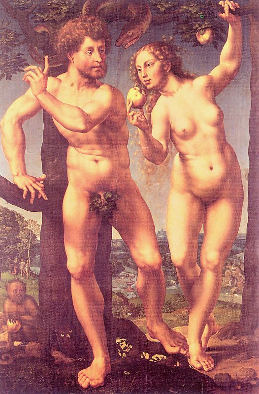 Adam and Eve in Paradise