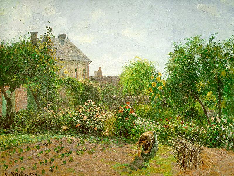 The Artist's Garden at Eragny