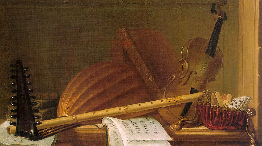 Still Life of Musical Instruments