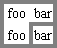 Table
with two omitted borders