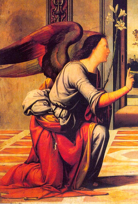 The Annunciation (detail)