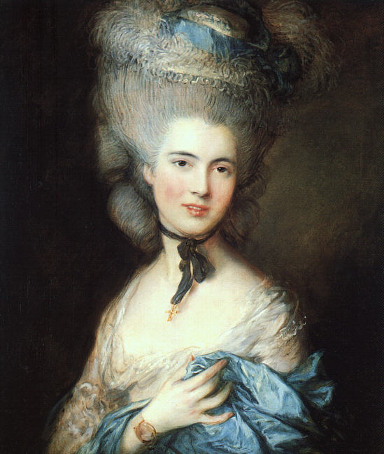 Portrait of a Lady in Blue