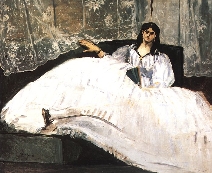 Bauldaire's Mistress Reclining