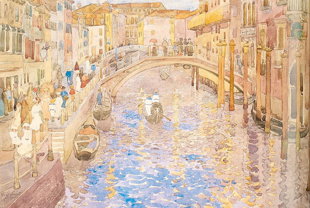 Venetian Canal Scene